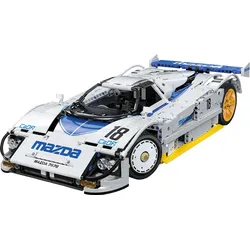 CADA 402875 - CaDA Mazda 787B 1:10 weiß Bricks