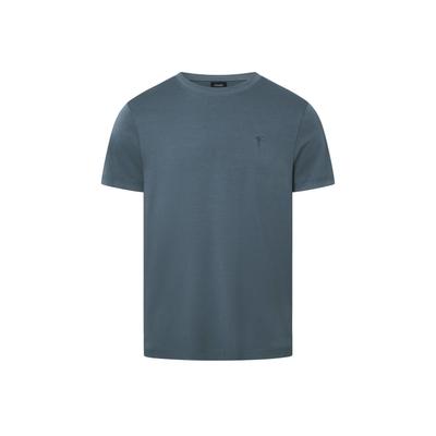T-Shirt JOOP "T-Shirt Priamo 1er Pack", Herren, Gr. M, blau (mittelblau), Obermaterial: 100% Baumwolle CO., Shirts T-Shirt