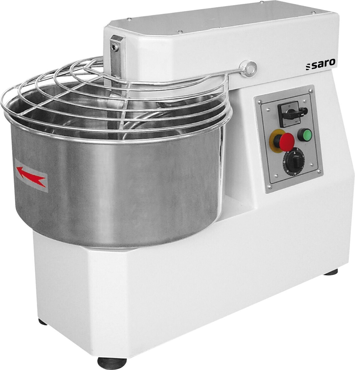 Saro PK 50-2V, Standmixer, Stahl, Weiß, Mixen, Tasten, Edelstahl, Stahl, Edelstahl