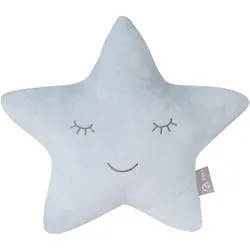 KUSCHEL- UND DEKOKISSEN Stern blau