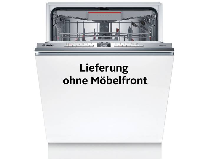 BOSCH vollintegrierbarer Geschirrspüler SBV4ECX32E , Energieeffizienz: A, silber (weiß), B:59,8cm H:86,5cm T:55cm, Geschirrspüler, Automatische Türöffnung gegen Kondenswasser & flexible Max Flex Körbe, vollintegrierbarer Geschirrspüler