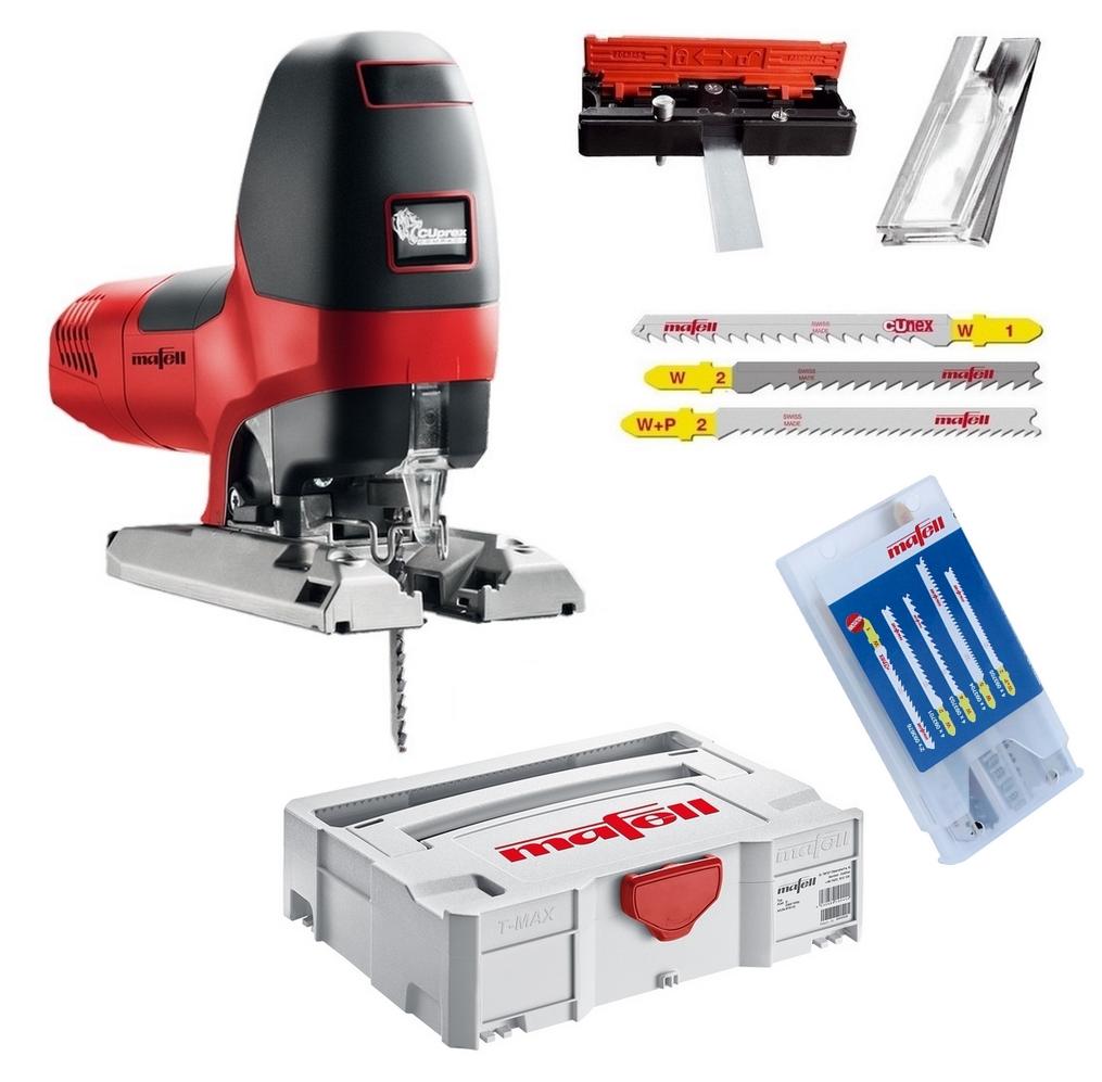 Mafell Stichsäge P1cc MaxiMAX 230 V Nr. 917103 incl. Sägeblatt-Sortiment 1