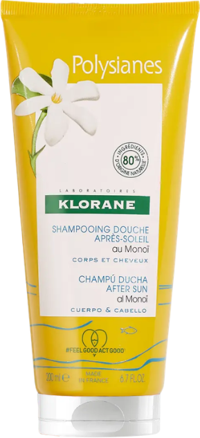 Klorane Polysianes Champô Duche Pós-Solar Monoï 200ml