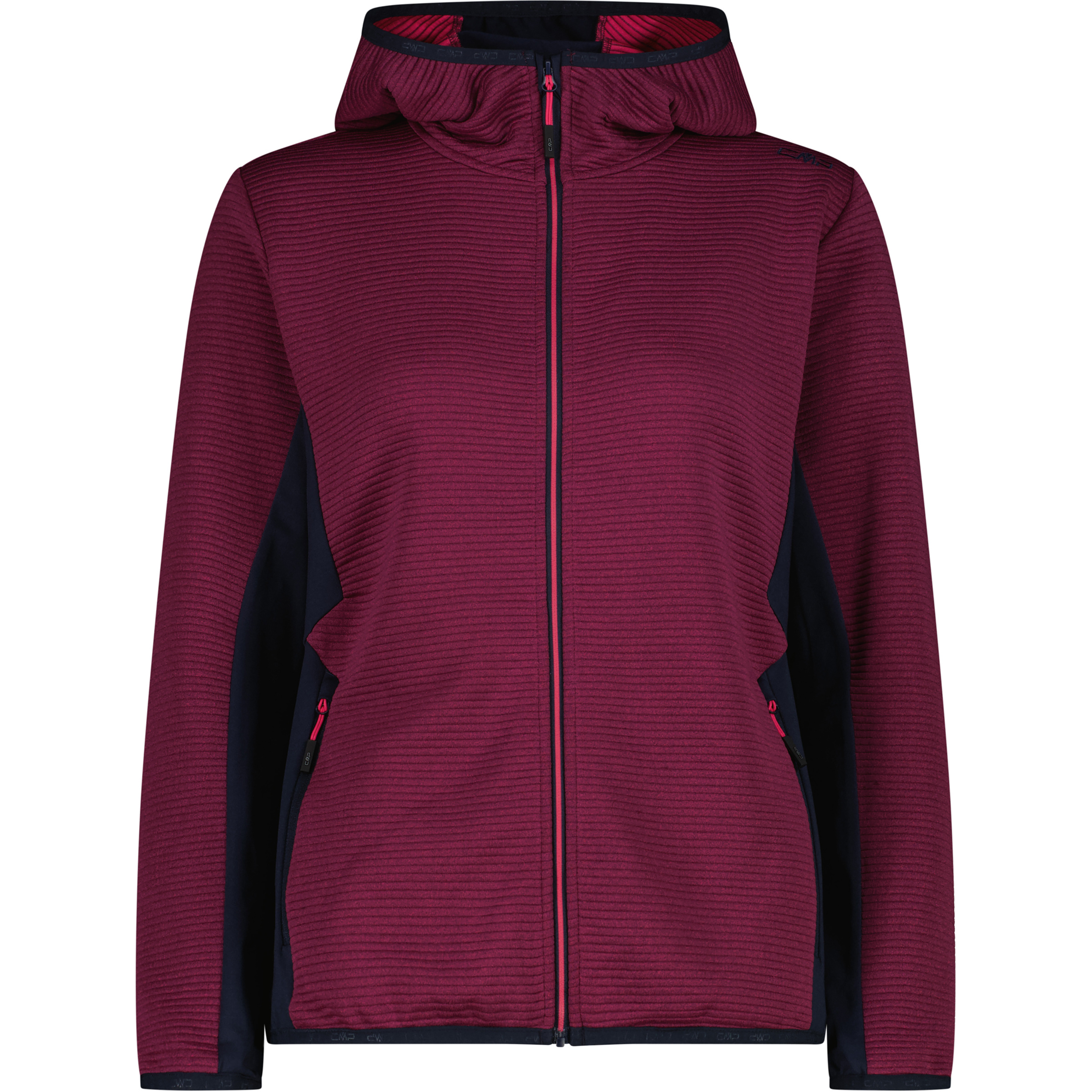 CMP Damen Fleecejacke lila Größe XS Trekking Elastisch