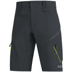 Gore Wear, Herren, Velohosen, C3 Trail Shorts (S), Schwarz