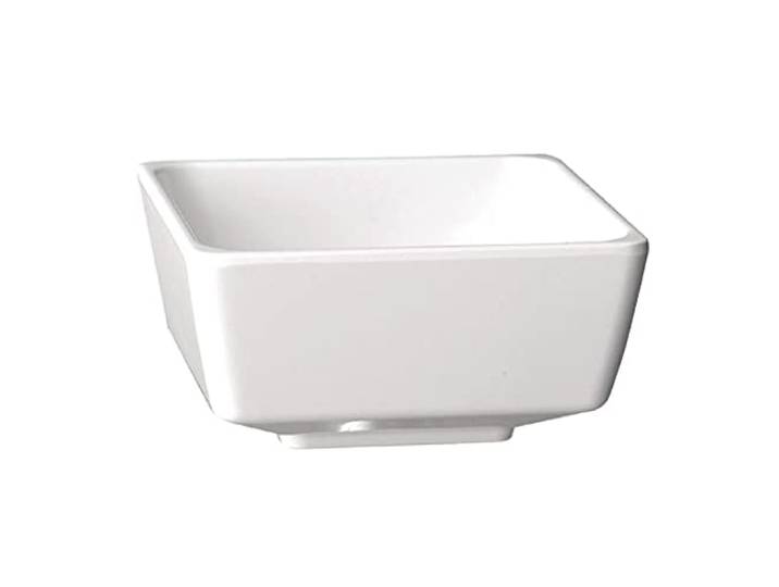 APS GF098 Float Square Bowl, 10 , Wit