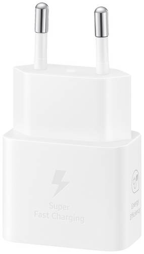 Samsung EP-T2510NWEGEU-B USB Ladegerät 25W 1x USB-C USB PD Weiß Schnellladegerät