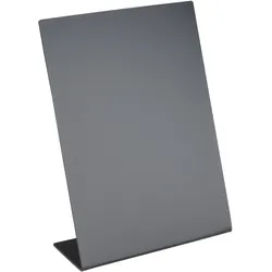 L-Aufsteller Kreidetafel, schwarz Hochformat | A5, PP