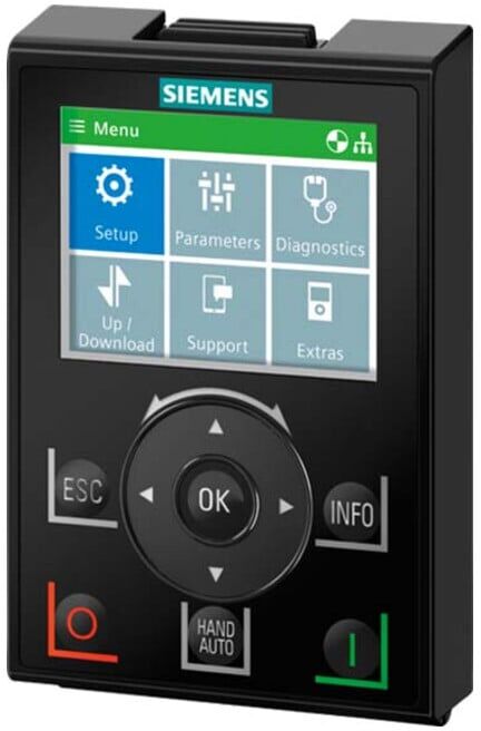 Siemens SINAMICS Intelligent LCD couleur 6SL3255-0AA00-4JA2 (6SL32550AA004JA2)