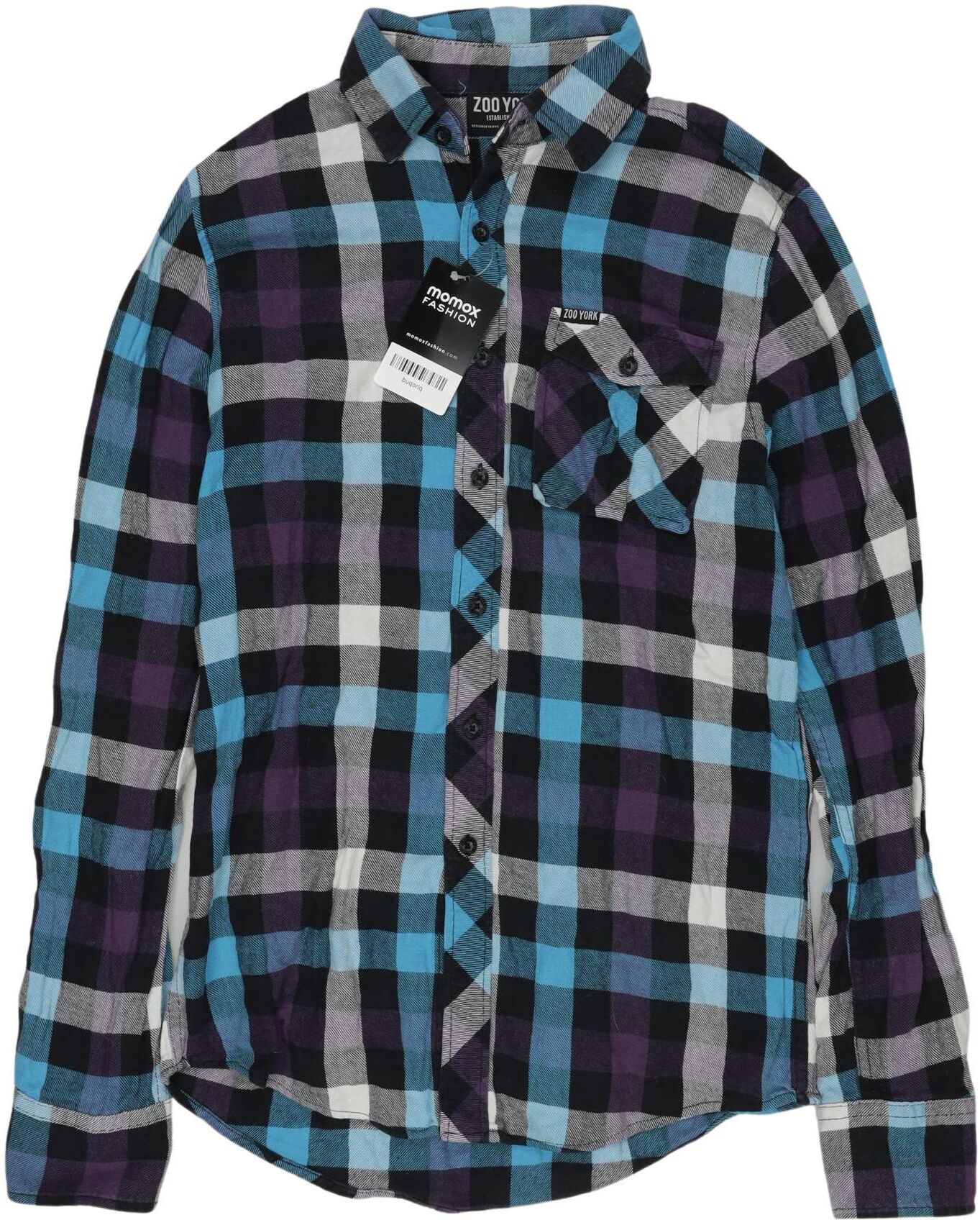 Zoo York Jungen Hemd, Mehrfarbig, Gr. S, kein / Etikett - Second Hand