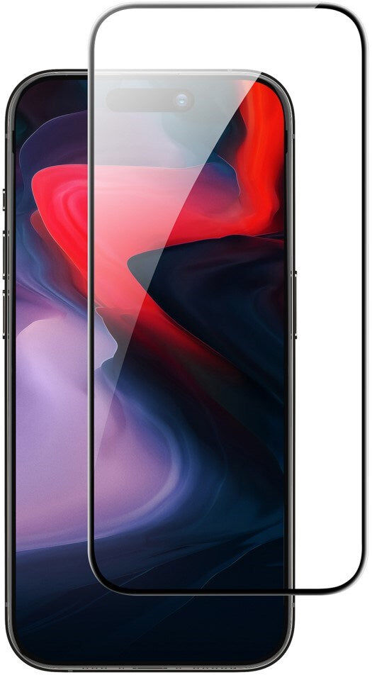 iPhone 16 Pro ESR Skærmbeskyttelse Hærdet Glas m. Monteringsramme - Sort Kant