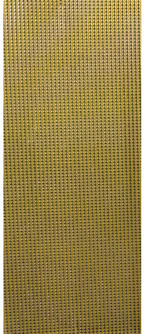 Verzierwachsstreifen Perlenoptik, gold, 20 cm, 39 Stück