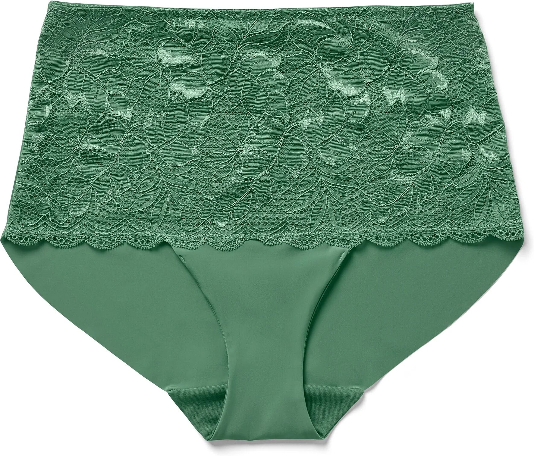 Tchibo - Highwaist-Panty »light-shaping« - Damen - Gr. S - grün
