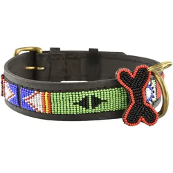 Kampuni Hundehalsbånd Maragoli large, 61x3,8 cm (Hund), Halsband + Leine