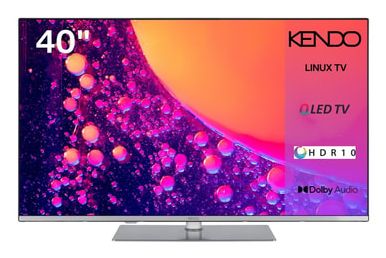 Kendo 40QLED6251S QLED 101,6 cm (40 Zoll) Fernseher Full HD VESA 100 x 100 mm (Silber) jetzt inkl. SPARFESTIVAL-Bonus* 10148772