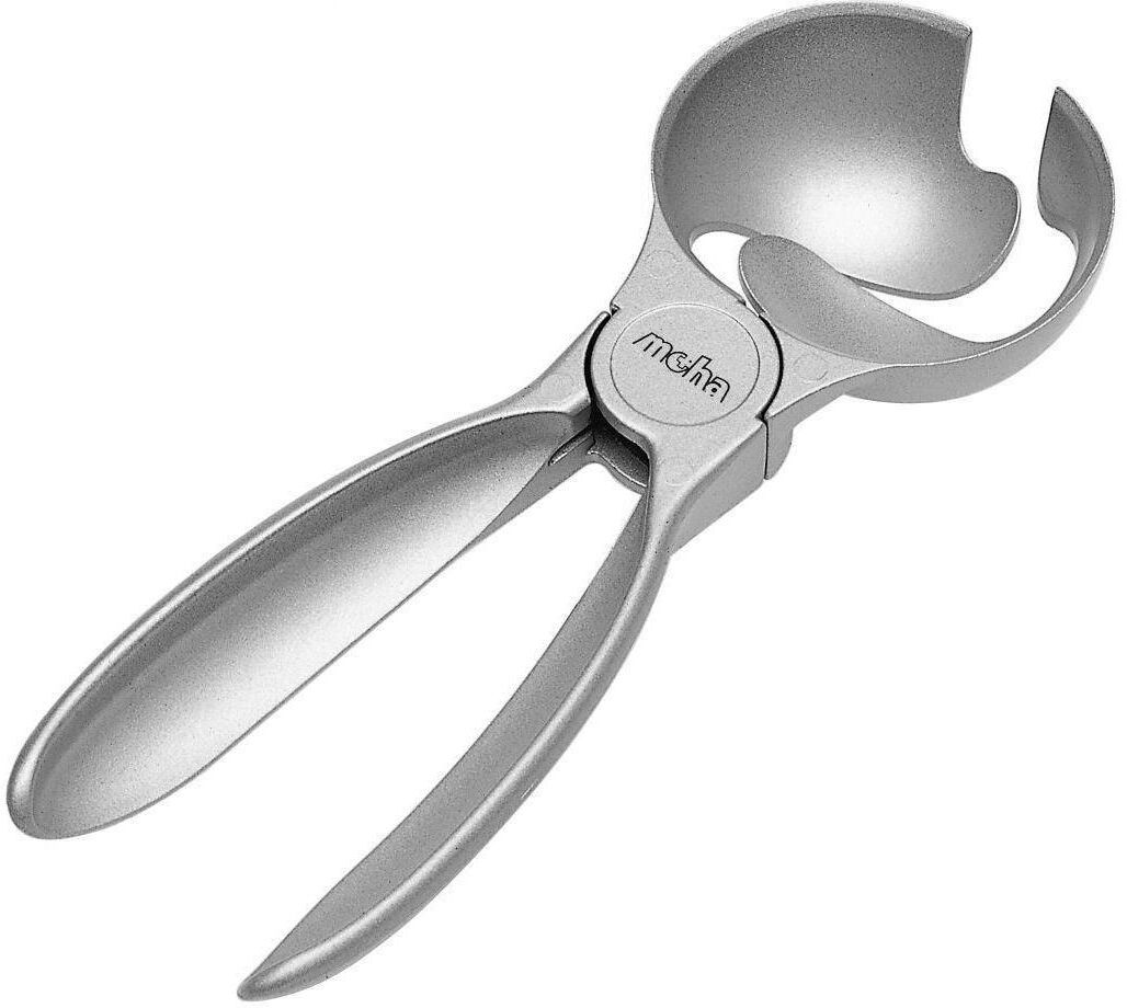 Eisportionierer "Moha Ice Cool", silber (silberfarben), Ø:6cm, Kochlöffel, Eisportionierer silberfarben Ø 6cm - L: 19cm