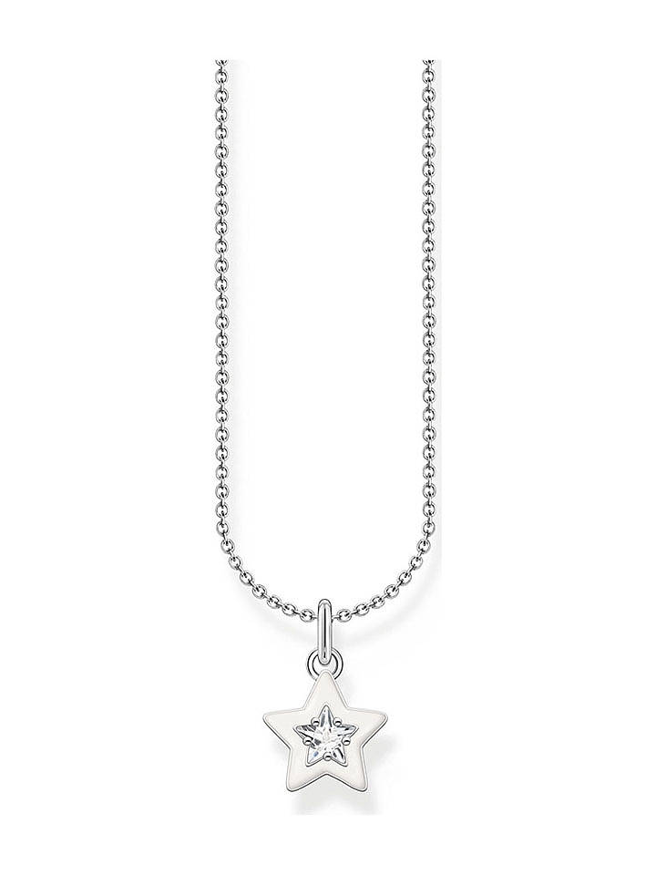 Thomas Sabo Silber-Halskette mit Anhänger - (L)45 cm - onesize