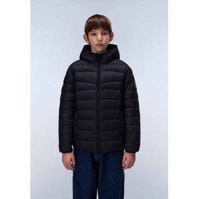 Steppjacke NAPAPIJRI "K AERONS H 3 BLACK BEAUTY", Jungen, Gr. 16, schwarz (schwarz beauty), Obermaterial: 100% Polyamid, Jacken Steppjacke, für Kinder von 10 bis 16 Jahren