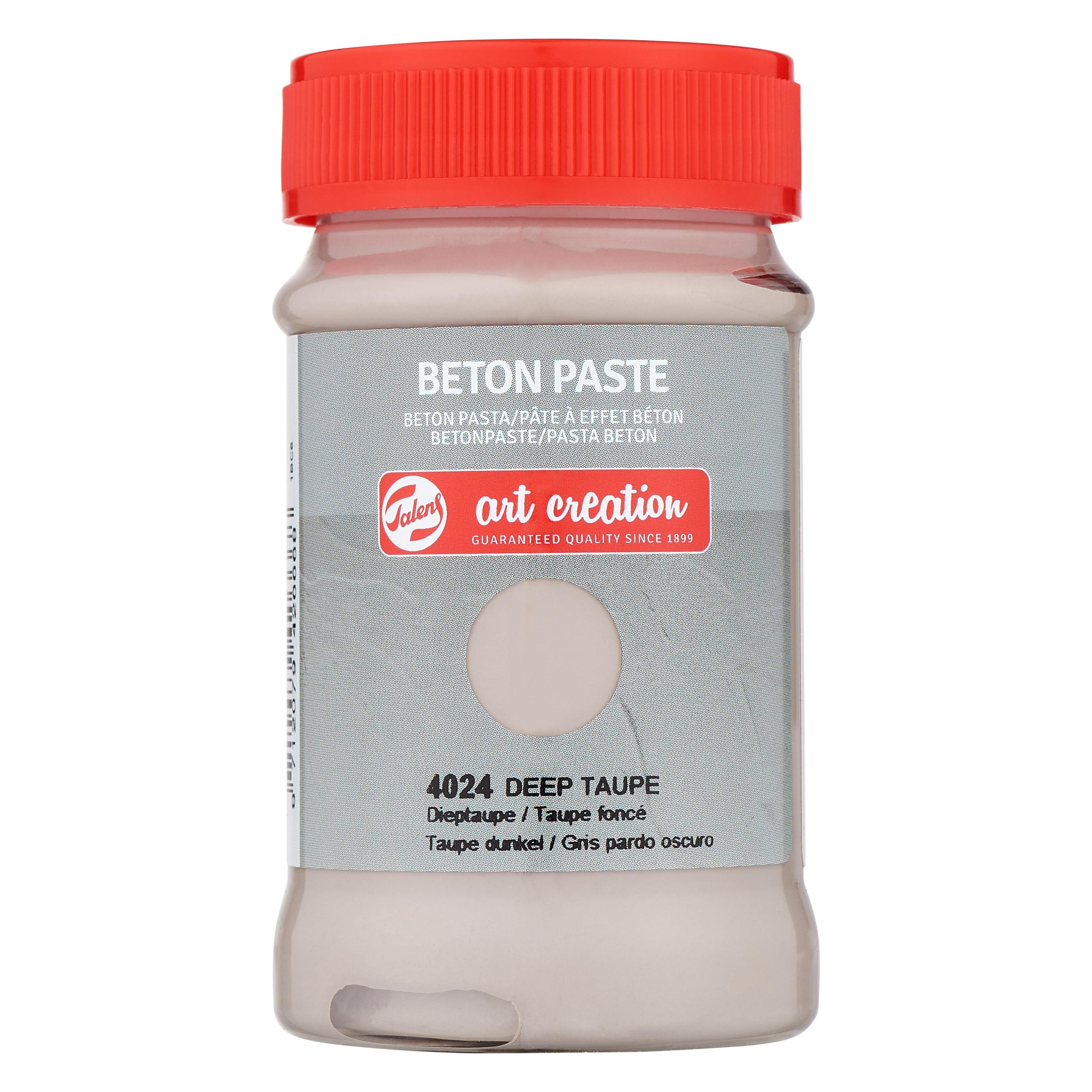 Royal Talens Beton Paste Jar 100 ml Deep Taupe 4024 (422540240)