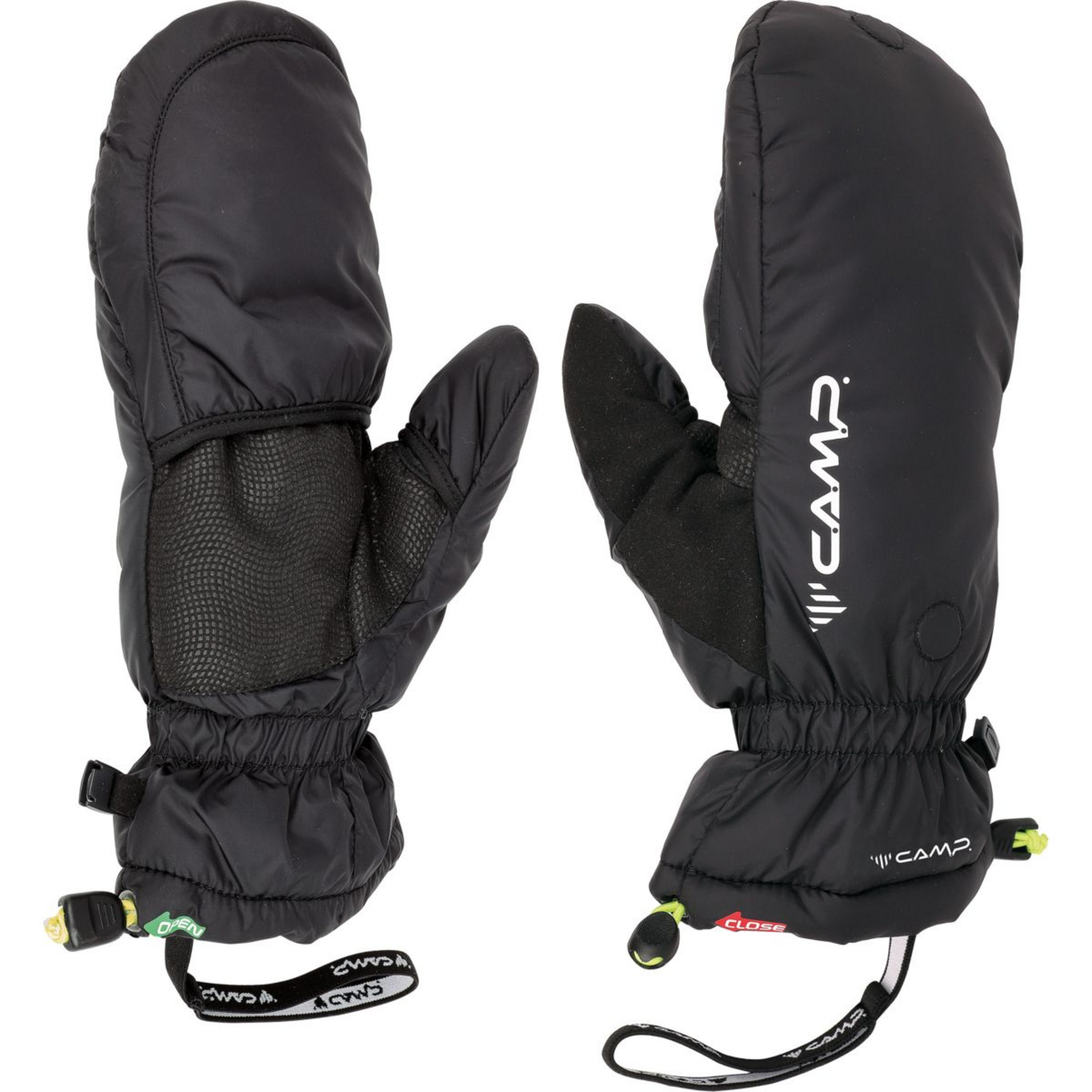 Camp Tempest Evo Fäustlinge schwarz Größe S Bergsteigen | Skifahren Klein verpackbar Wasserabweisend
