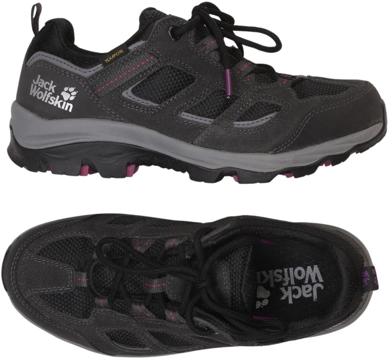 Jack Wolfskin Damen Halbschuh, Mehrfarbig, Gr. EU 37.5, Leder - Second Hand