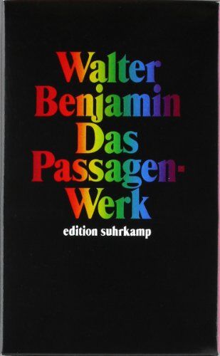 Walter Benjamin - Das Passagen - Werk, 2 Bde. - Preis vom 09.10.2026 07:28:09 h