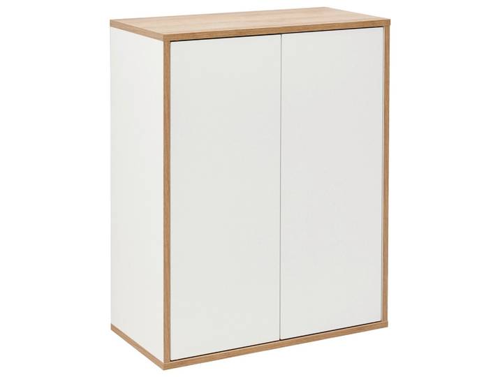 Midischrank Finn , weiß, eiche