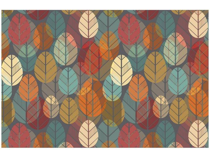 Wallario Küchenrückwand Bunte Blätter in Herbstlaune, (1-tlg)
