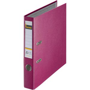bene Ordner 291600BRO No.1, PP, A4, 5,2cm, Kunststoffordner, brombeer