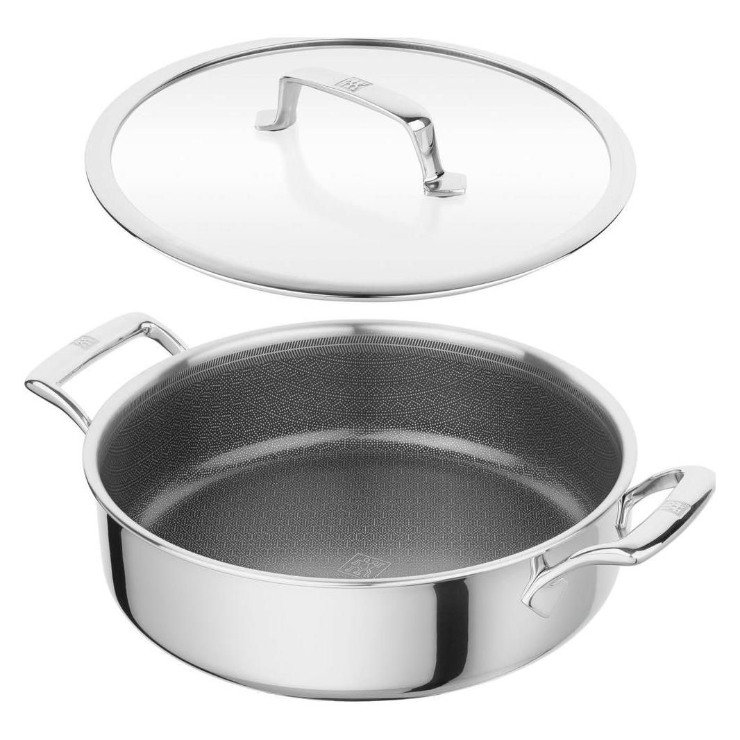 Zwilling Peak Tegame 2ma 26 cm + Coperchio (Edelstahl, 26 x 12.10 cm) (1034500)