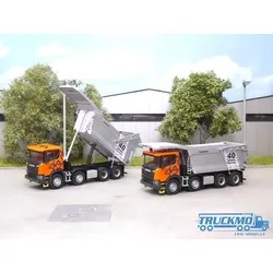 Elbe-Modell Komplettbausatz für KH W1MV Kipper auf Scania Basis -beweglich- EM192