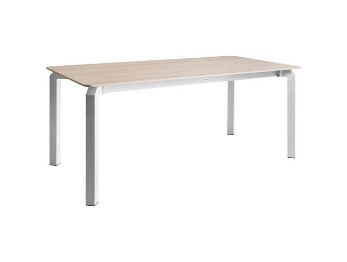 KONFERENZTISCH 90/180 cm Stein Travertinoptik Feletto