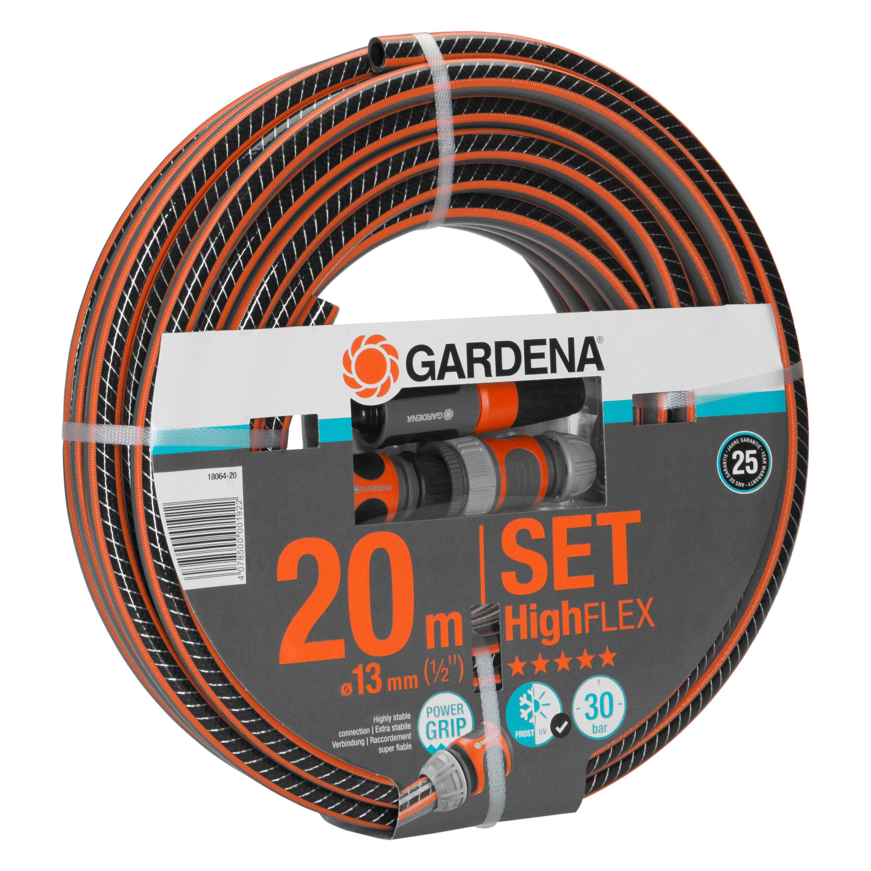 Gardena Hose Comfort HighFLEX, 13 mm (1/2 inch) (20 m, 13 mm) (18064-20)