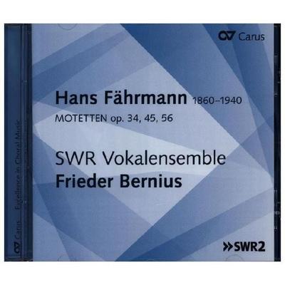 Motetten - Hans Fährmann, CD, 4009350834996