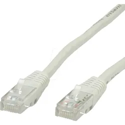 VALUE 21990500 - Patchkabel Cat.5e UTP, grau, 0,5 m