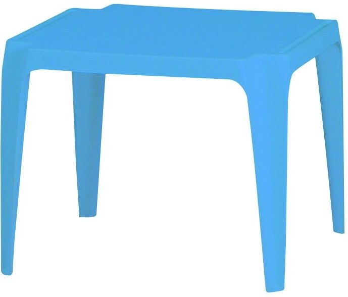 Progarden Kinder-Stapeltisch 50 x 50 cm, Höhe 44 cm, quadratisch, hellblau