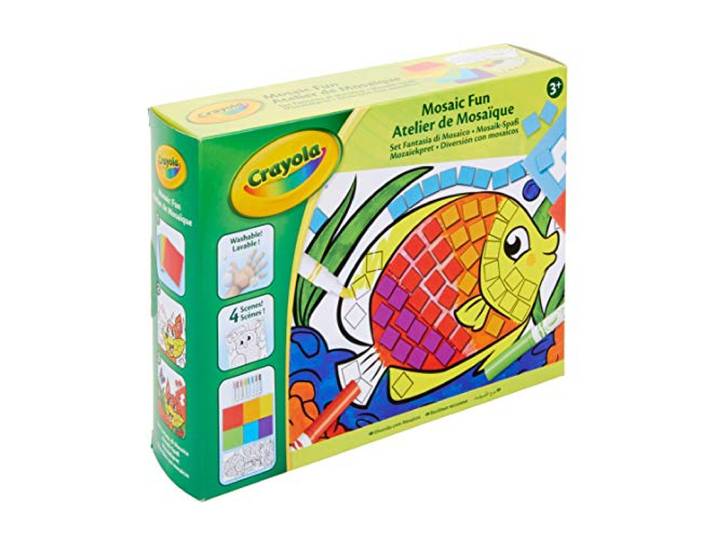 CRAYOLA 256274 mozaïek-plezier, kleurrijk