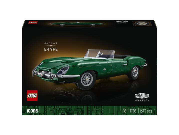 Lego 11381 - Icons Jaguar E-Type 1673 Pièces LEGO