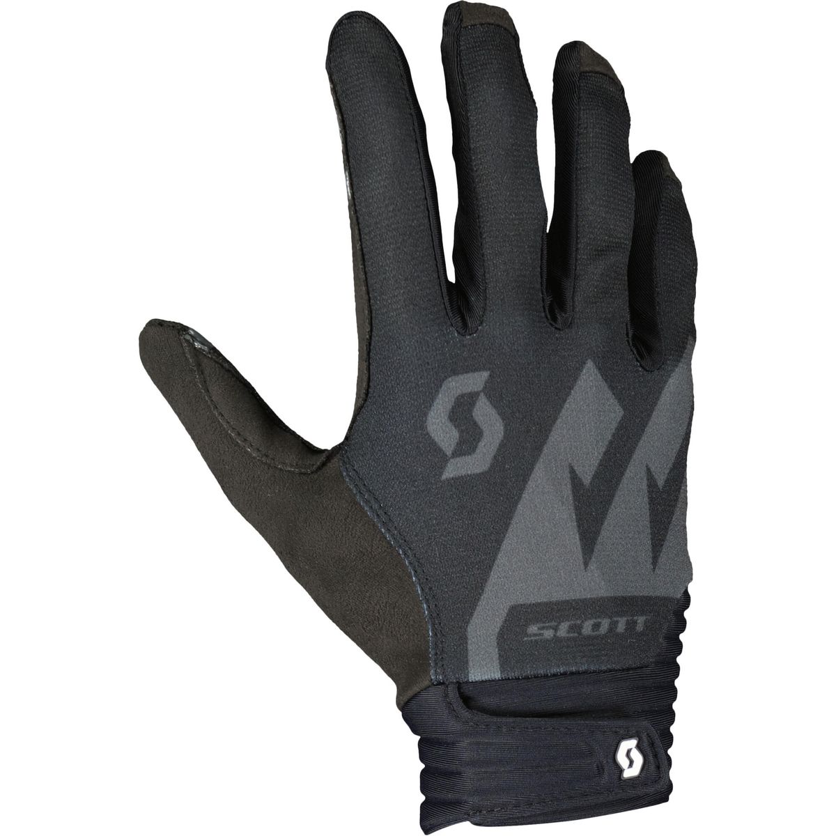 Scott Glove DH Factory LF black/light grey (1037) XS 4107281037004