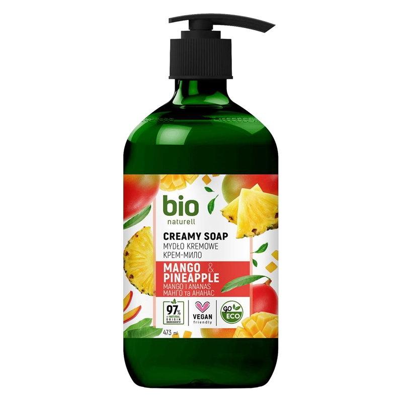 Bio Naturell ,, Mango & Pineapple, Liquid Soap, For Hands, 437 ml Unisex (Flüssigseife, 437 ml) (69493729)