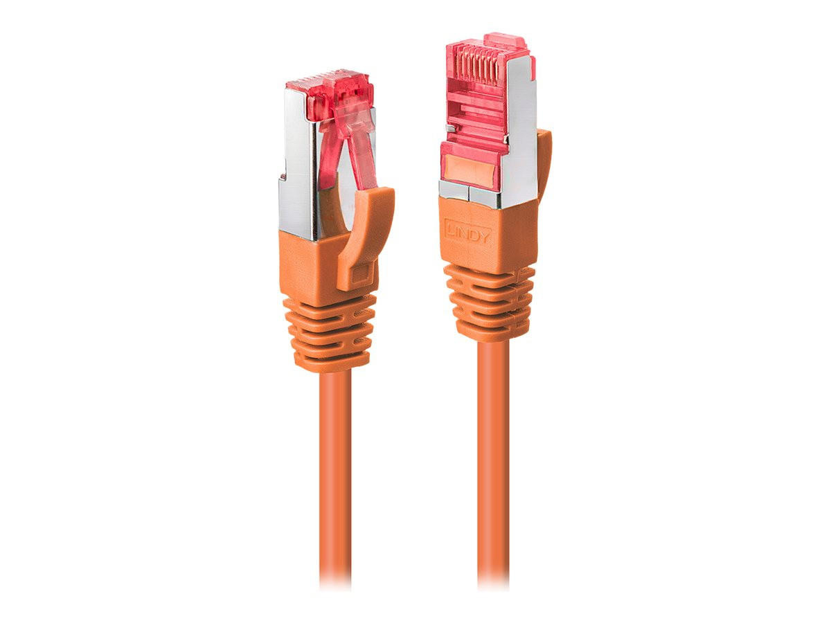 Lindy 47810 Cat6 S/FTP Patchkabel, Oranje, 3 m