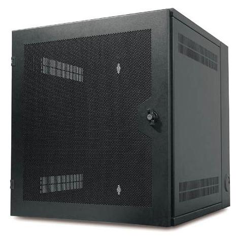 APC NetShelter WX 13U Vented Front Door schwarz (13 HE, 19 Zoll Rack) (AR100HD)