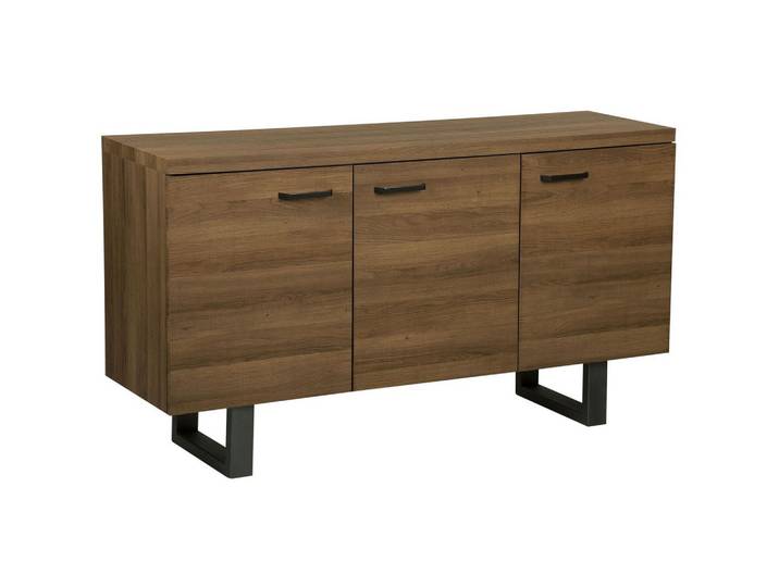 SCHRANK Dunkelbraun Timber