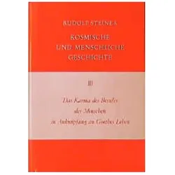 Das Karma des Berufes des Menschen in Anknüpfung an Goethes Leben, Sachbücher von Rudolf Steiner