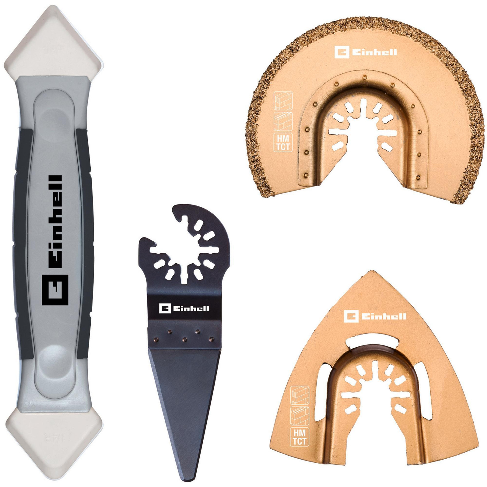Einhell KWB Multitool Accessoireset voor Tegels, 4 stuks
