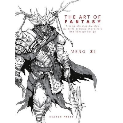 The Art of Fantasy, Gebundene Ausgabe von Meng Zi, Search Press Ltd, 978-1-80092-267-9