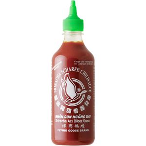 FlyingGoose Chilisauce Sriracha, scharf, 455 ml