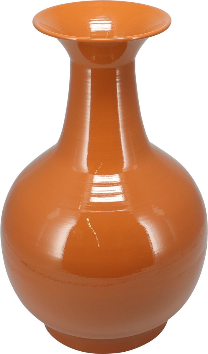 Home&Styling vaas zink Karamel Shiny
