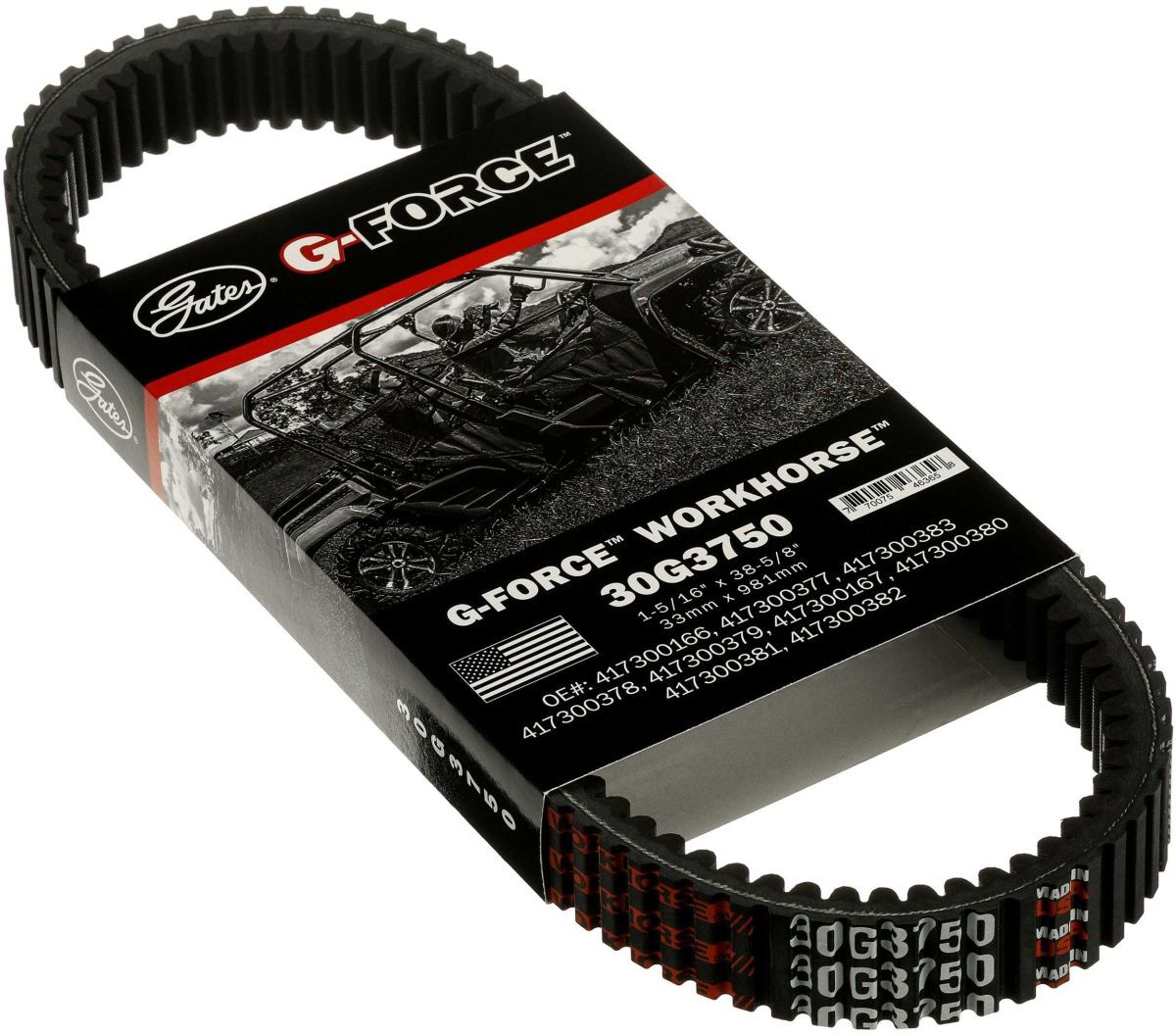 CVT-Antriebsriemen GATES 30G3750