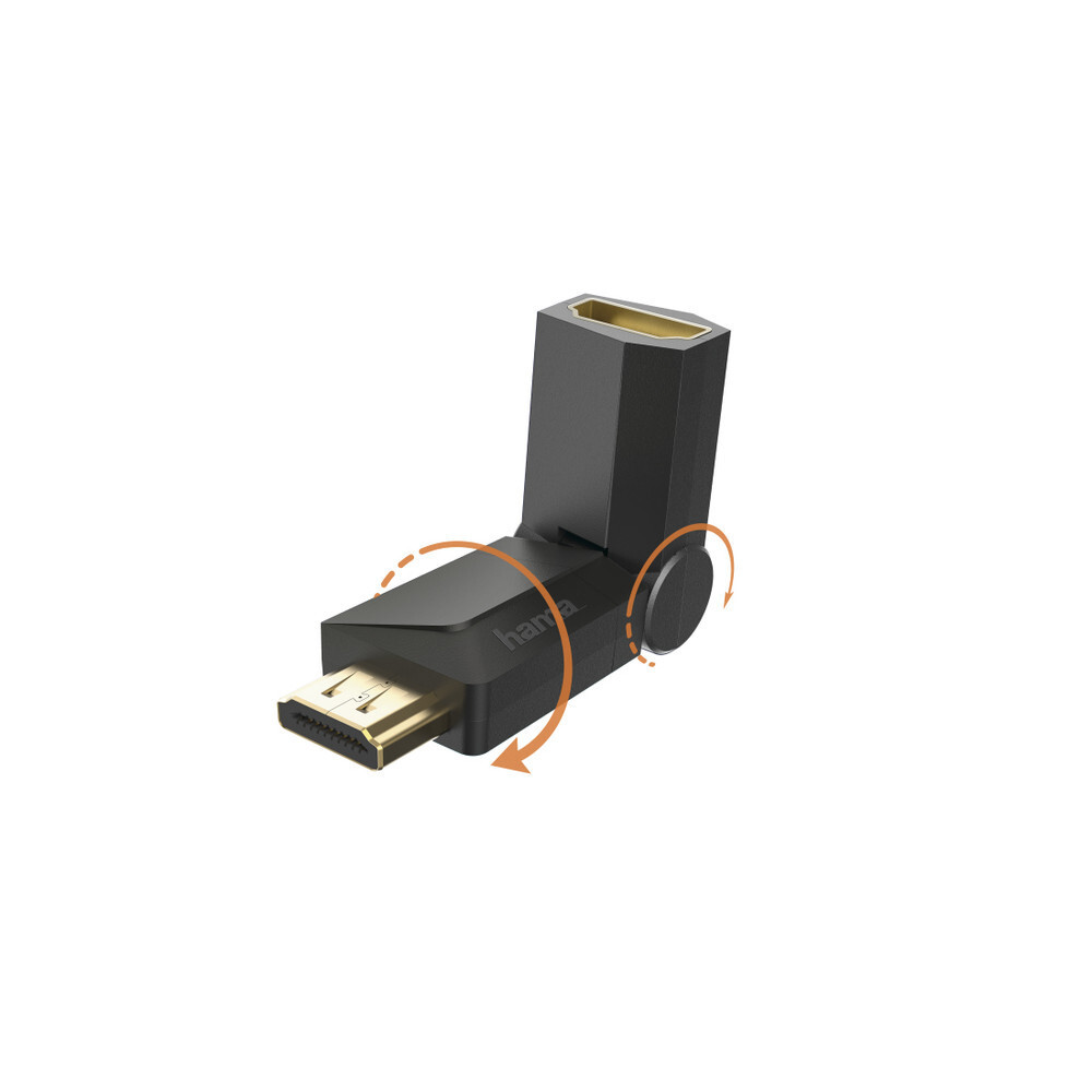 Hama 00205166 HDMI-A naar HDMI-A kabel, Zwart